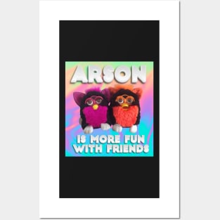 Furby - Arson w Friends Posters and Art